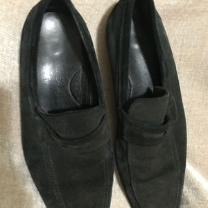 BRUNO MAGLI MEN'S SILAS SUEDE PENNY LOAFERS